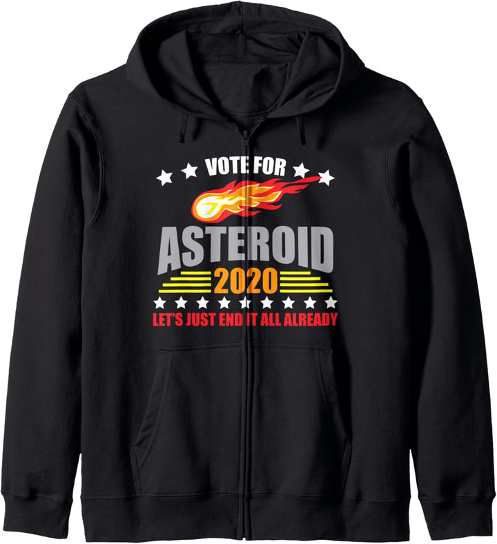 2020 Election - Vote Asteroid Election Sign Kapuzenjacke