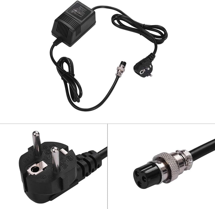 17V 420mA Mischpult Mixer Netzteil AC Adapter 3-Pin Stecker 220V Eingang EU Stecker für F4/F7/6FX/MG