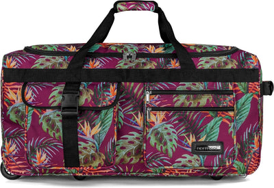 XXL Reisetasche Jumbo Big-Travel mit Rollen von normani® Farbe Jungle Jungle XXL, Jungle XXL