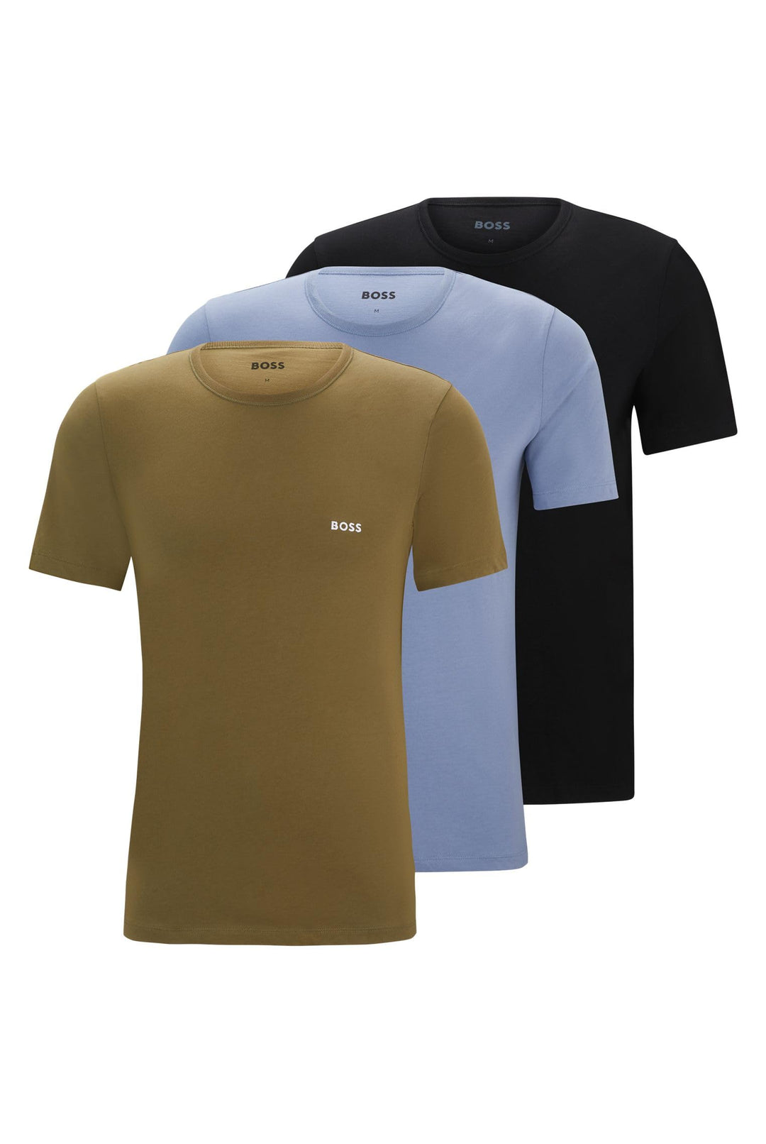 BOSS Herren R-Neck T-Shirt, 3er Pack S Open Miscellaneous990, S Open Miscellaneous990