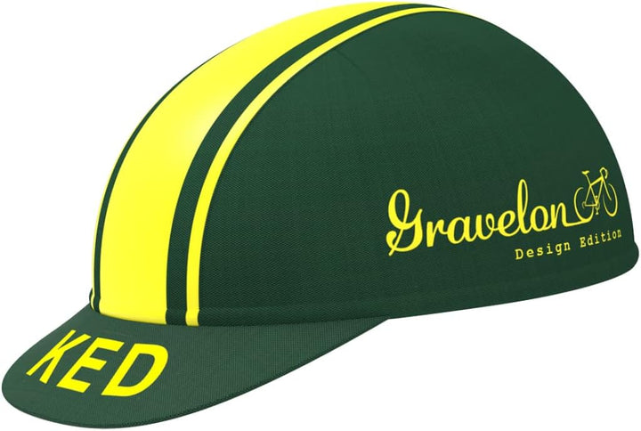 KED Gravelon Lotus Fahrrad Helm grün/gelb 2022 lotus M (52-58cm), lotus M (52-58cm)