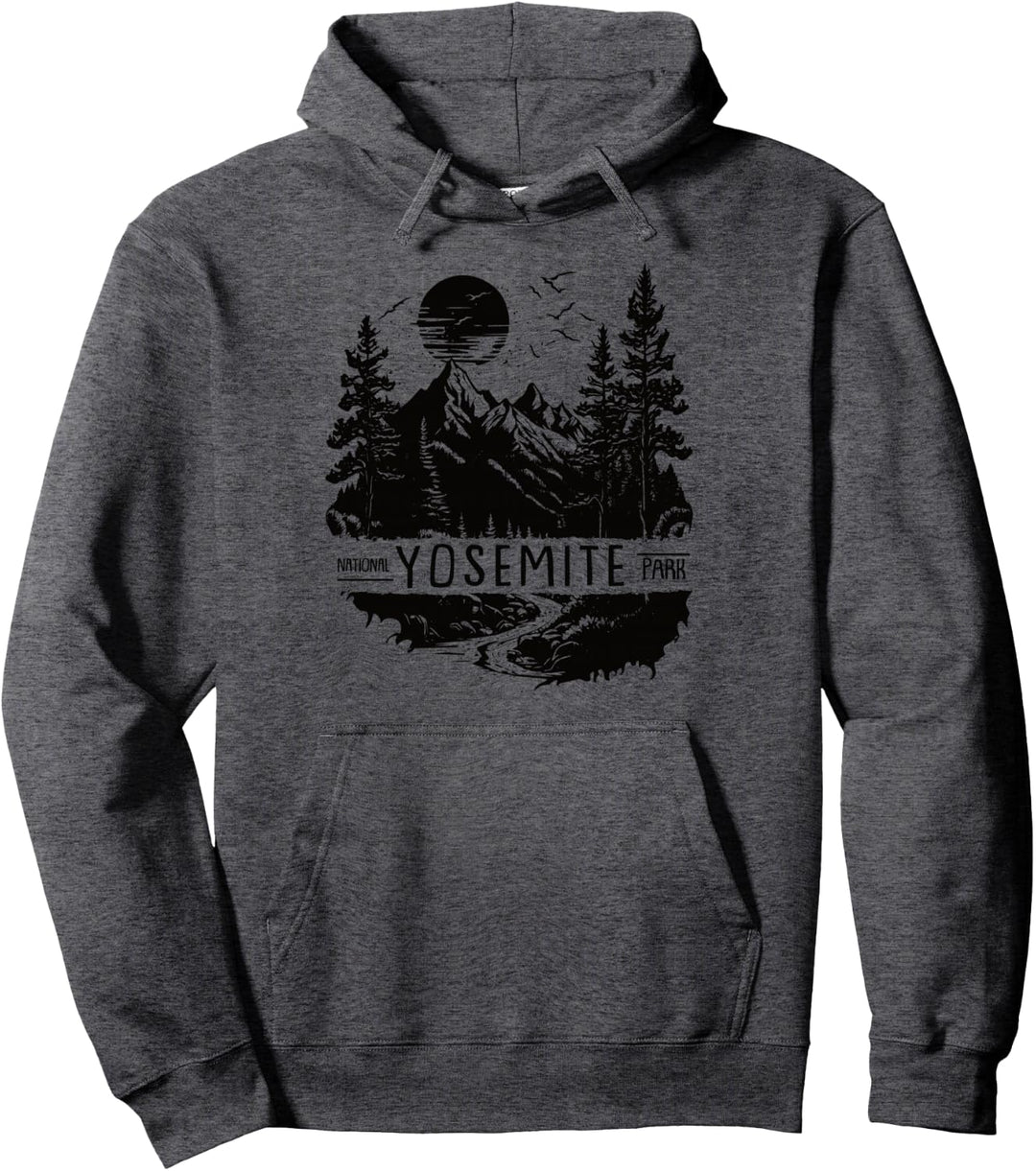 Retro Yosemite Nationalpark US Vintage Yosemite Pullover Hoodie