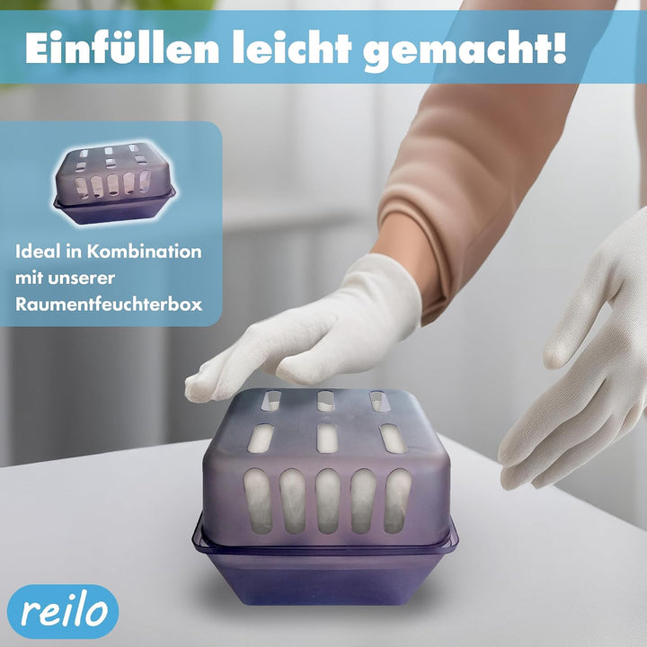 12x 450g Ultra Power Luftentfeuchter Granulat, Raumluftentfeuchter im Vliesbeutel, Nachfüllpacks für