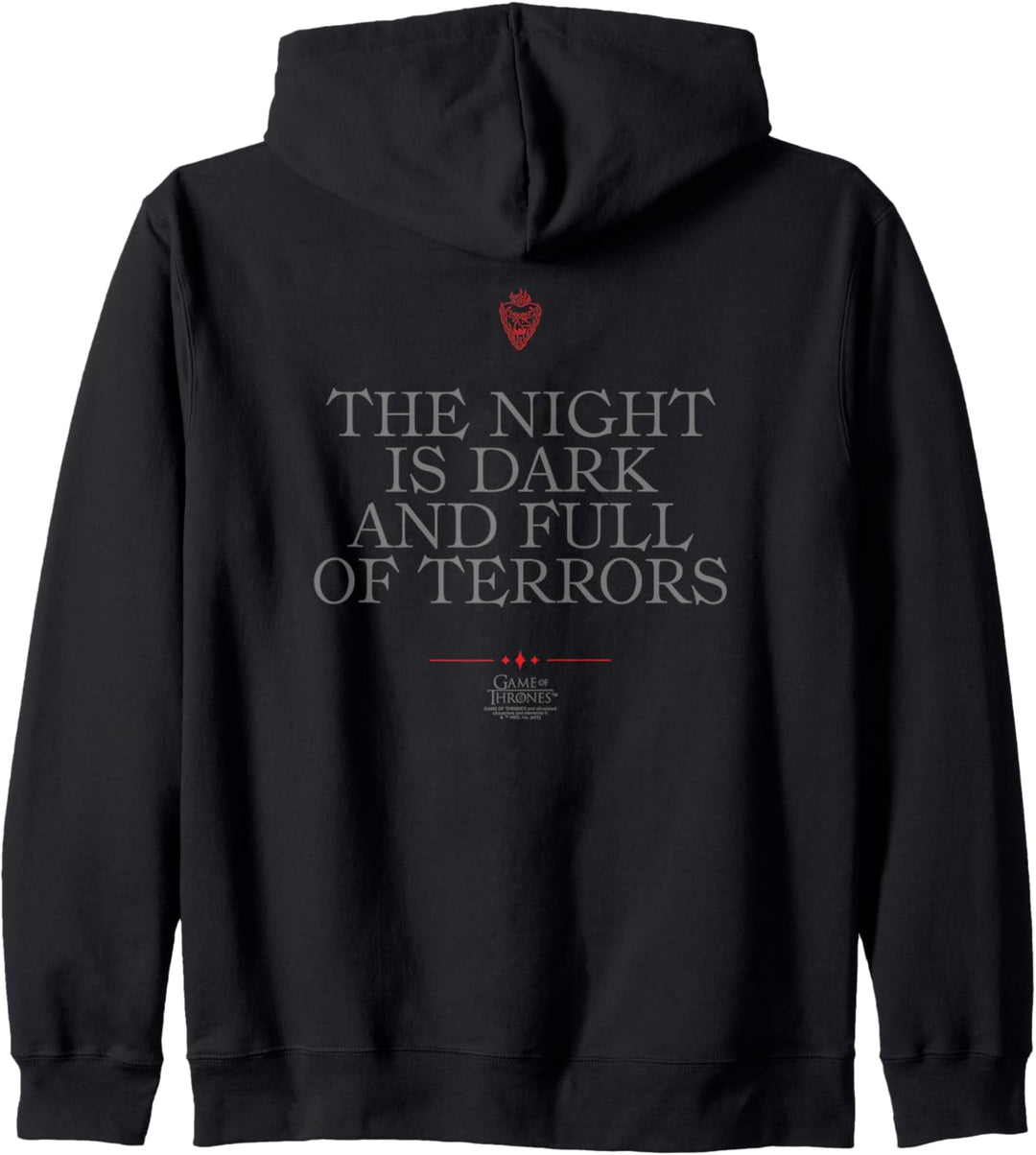 Game of Thrones Night is Dark Kapuzenjacke