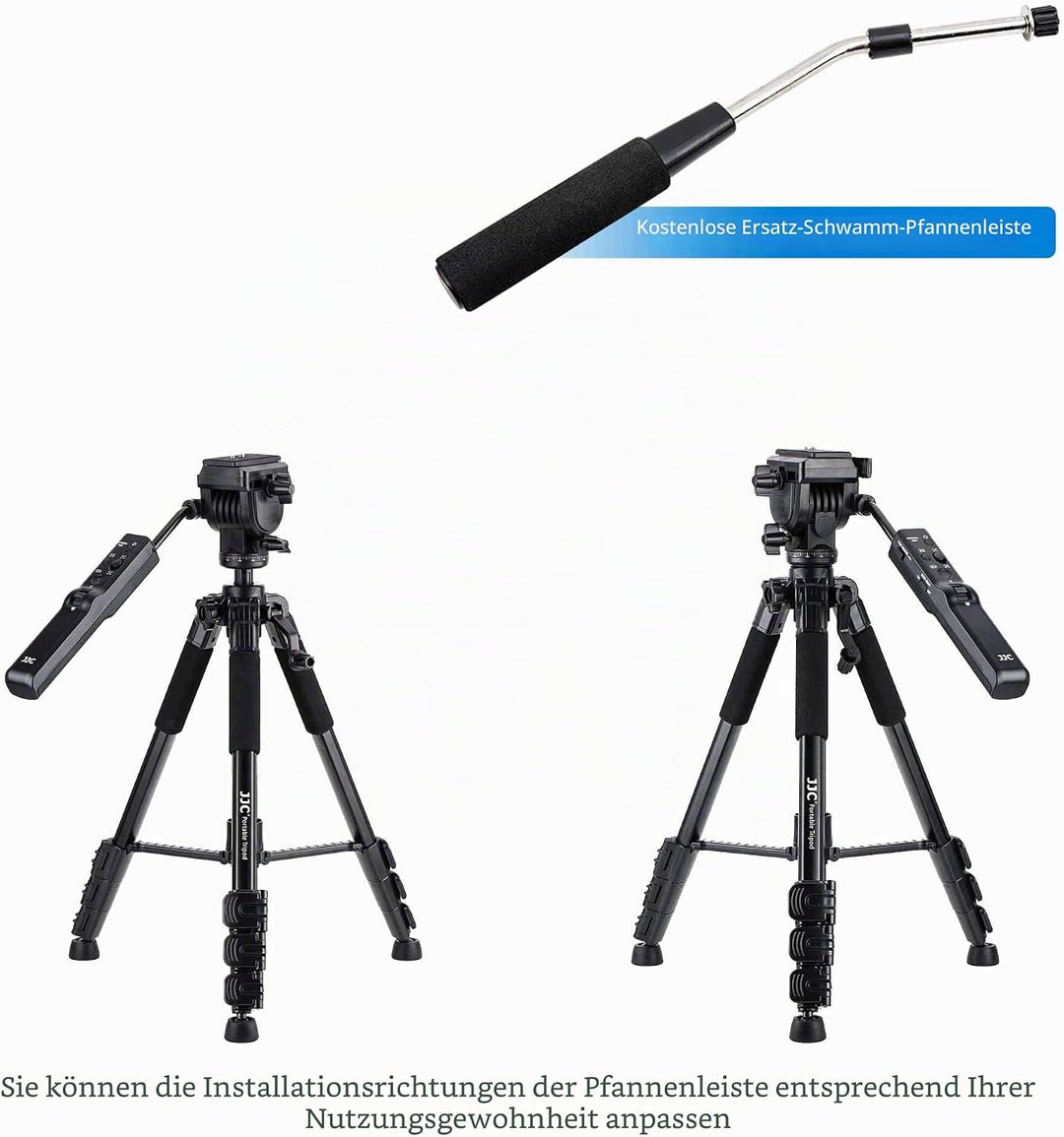 JJC Kompaktes Fernbedienungsstativ ersetzt VCT-VPR1 für Sony Alpha A9 A7R IV A7 III A7S II A6000 A66