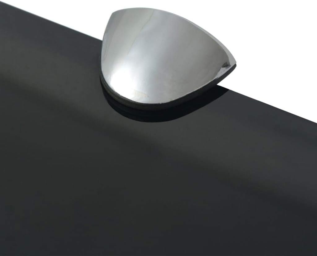 vidaXL 2X Regal Schwebend Wandregal Glasregal Glasboden Glasablage Badablage Wandablage Badregal Abl