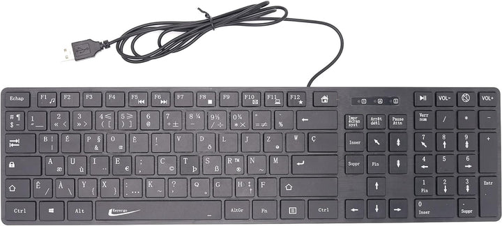 Bépo Dvorak Tastatur – zum Schreiben von Plus Vite (einfach) Simpel, Simpel