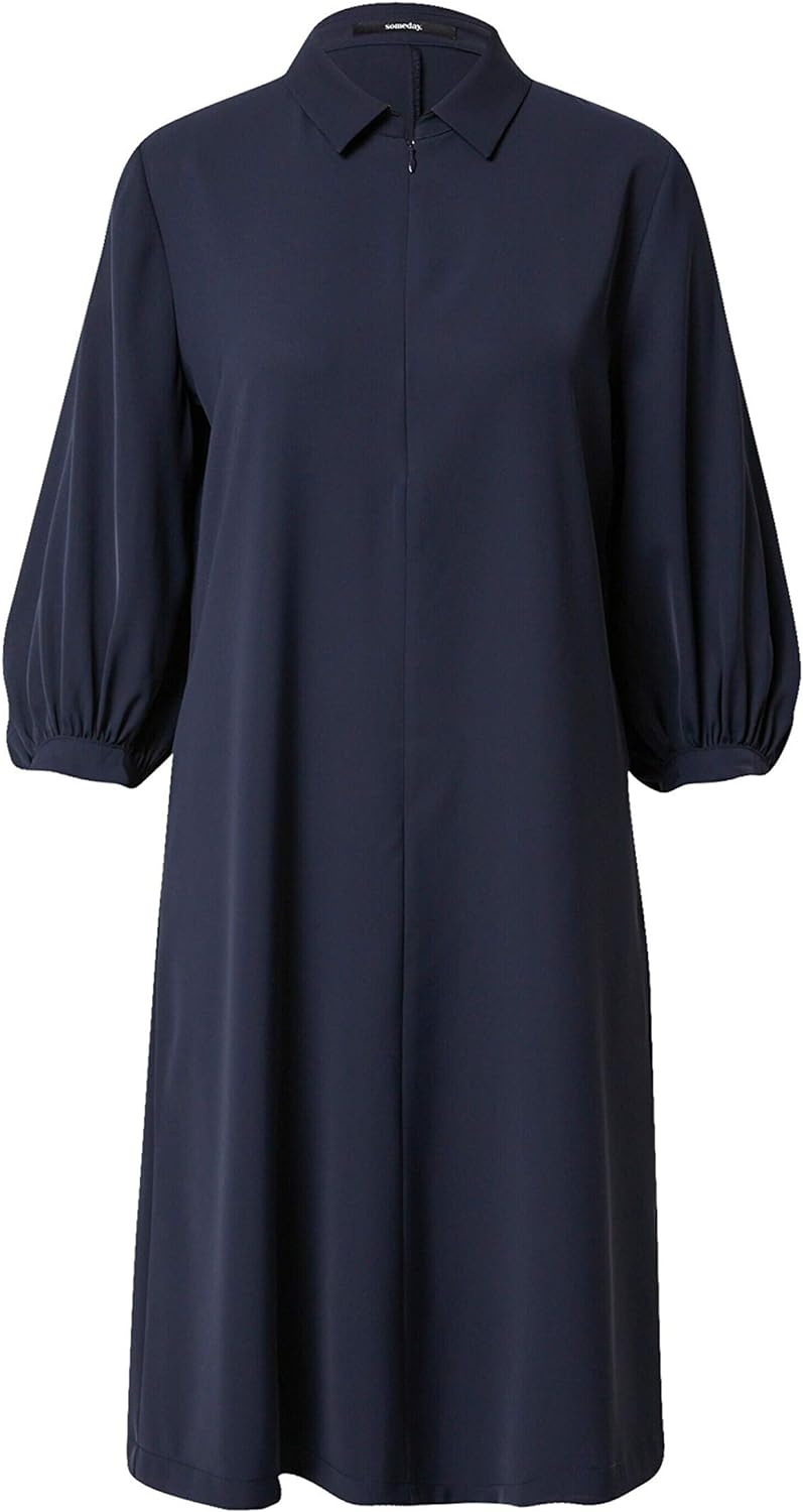 someday. Damen Blusenkleid Qedrik Navy 38