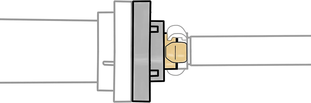Miko® Storz Kupplung C-52 auf Geka Gartenschlauchanschluss, Adapter, Aluminium/Messing, Dichtung: NB