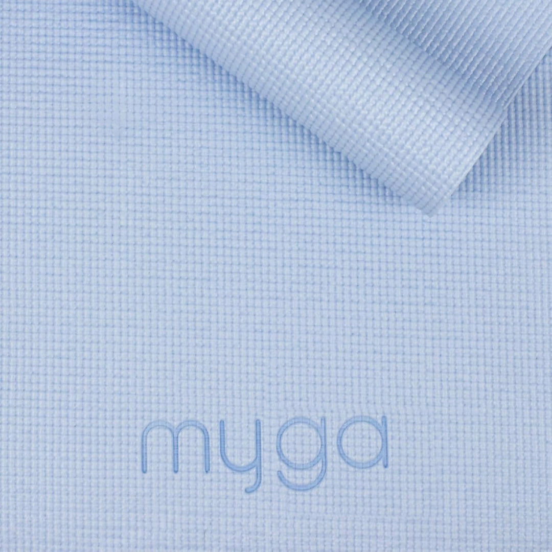 Myga Einsteiger-Yogamatte | Rutschfest & Leicht zu tragen – 4 mm Dicke | Ideal für Yoga, Pilates, Me