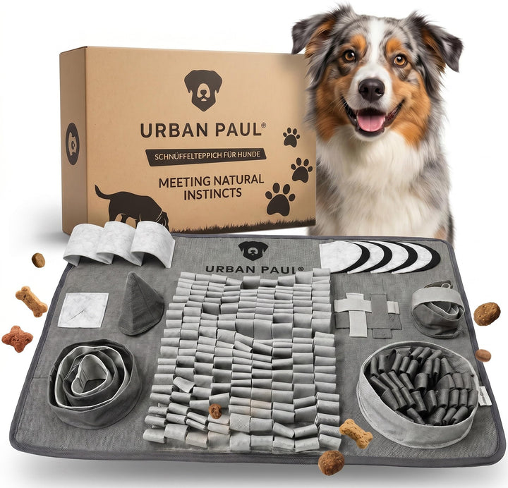 Schnüffelteppich für Hunde - Explore - NEU - Vielfältige Schnüffelmatte mit 3 Schwierigkeitslevel -