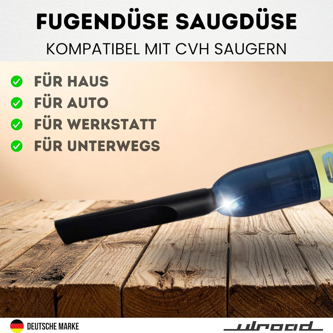 Lange Fugendüse Staubsauger Aufsatz kompatibel mit Kärcher CVH Handstaubsauger HANDSAUGER I CVH1 CVH