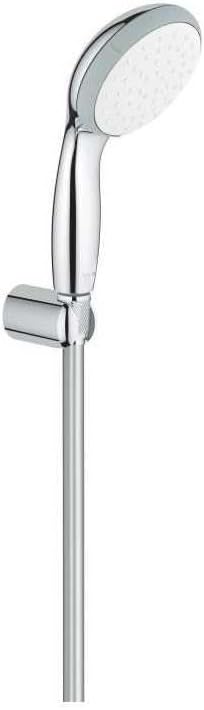 Grohe Vitalio Go 100, Brause-und Duschsysteme - Wandhalterset, 1 Strahlart, chrom, 26198000 Silber,