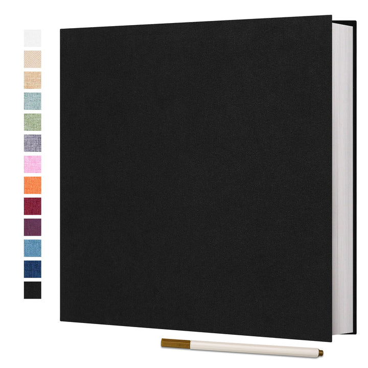 Vienrose Fotoalbum, selbstklebend, 10,2 x 15,2 cm, 12,7 x 17,8 cm, 21,6 x 27,9 cm, Scrapbook mit Met