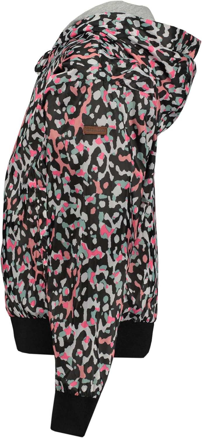 Garcia Kids Mädchen Blouson Jacke mit Kapuze N82690-1755 Schwarz (Off Black) 164 (Herstellergrösse:1
