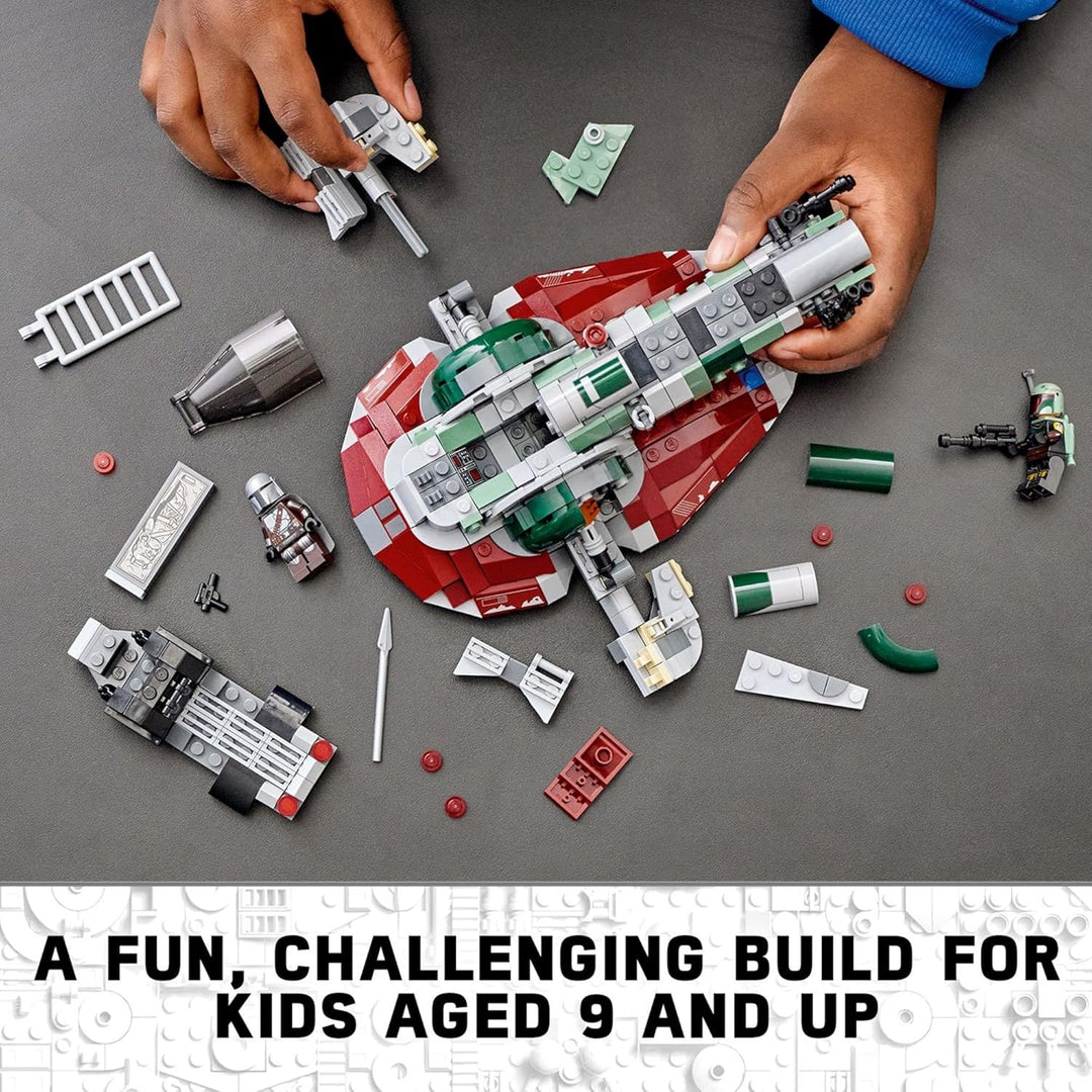 LEGO Star Wars Boba Fett’s Starship 75312 Fun Toy Building Kit; Awesome Gift Idea for Kids; New 2021