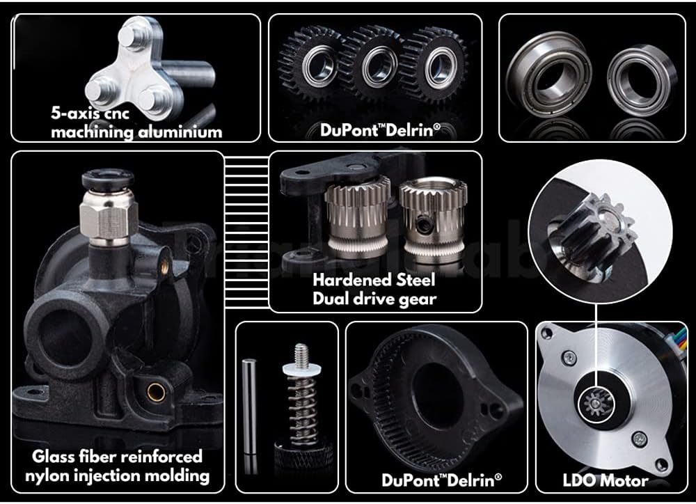 Orbiter Extruder V1.5 Dual Drive Direct mit Motor kompatibel mit Ender 3 V2 Pro Ender5 Plus CR10 BLV