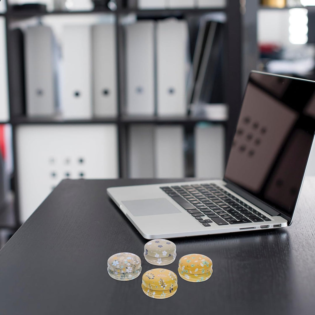 Healifty Healifty 12 Stück Mini-Metall-Leerdosen, runde Blechdosen, Vintage-Weissblechbehälter für T