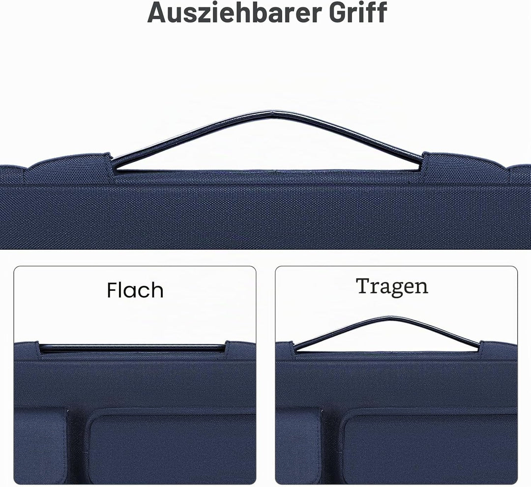 MOSISO 360 Schütz Laptoptasche 14 Zoll, 14 Zoll Laptop Tasche Hülle Kompatibel mit HP Lenovo Dell AS