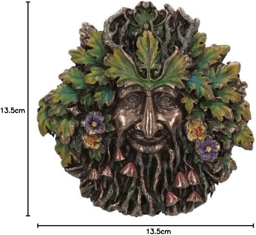 Nemesis Now Spring Equinox Wandschild, bronzefarben, 13,5 cm