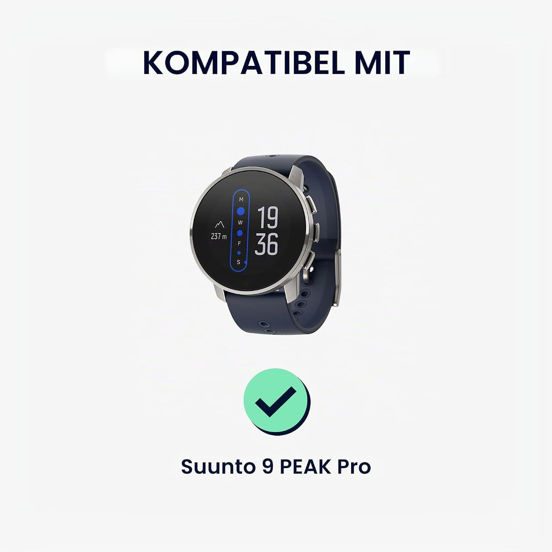 kwmobile USB Kabel Charger kompatibel mit Suunto 9 Peak Pro Ladekabel - Smart Watch Ersatzkabel - Fi