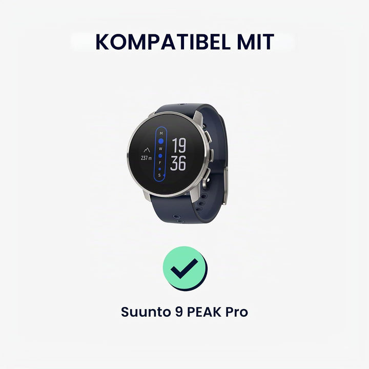 kwmobile USB Kabel Charger kompatibel mit Suunto 9 Peak Pro Ladekabel - Smart Watch Ersatzkabel - Fi