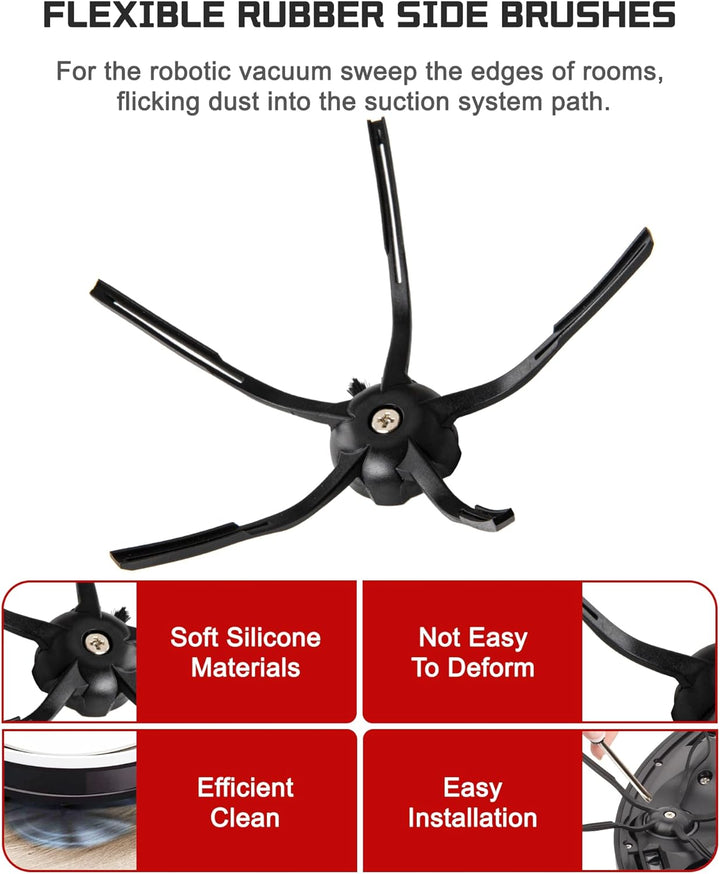 OWZ Ersatzteile Zubehör für Roborock S7 S7 Plus S7 MaxV S7 MaxV Ultra S7 Pro Ultra Saugroboter, 2 Ha