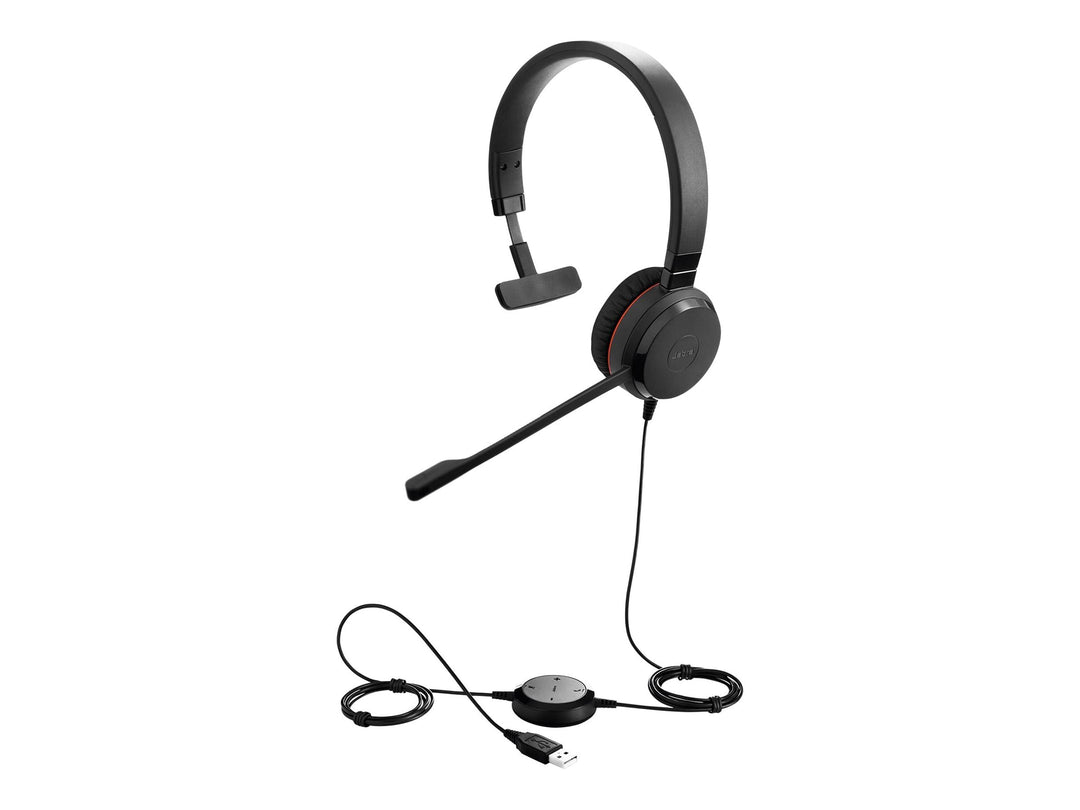 Jabra Evolve 30 MS HD Audio Mono Headset Optimiert für Microsoft Lync / Mono, Optimiert für Microsof