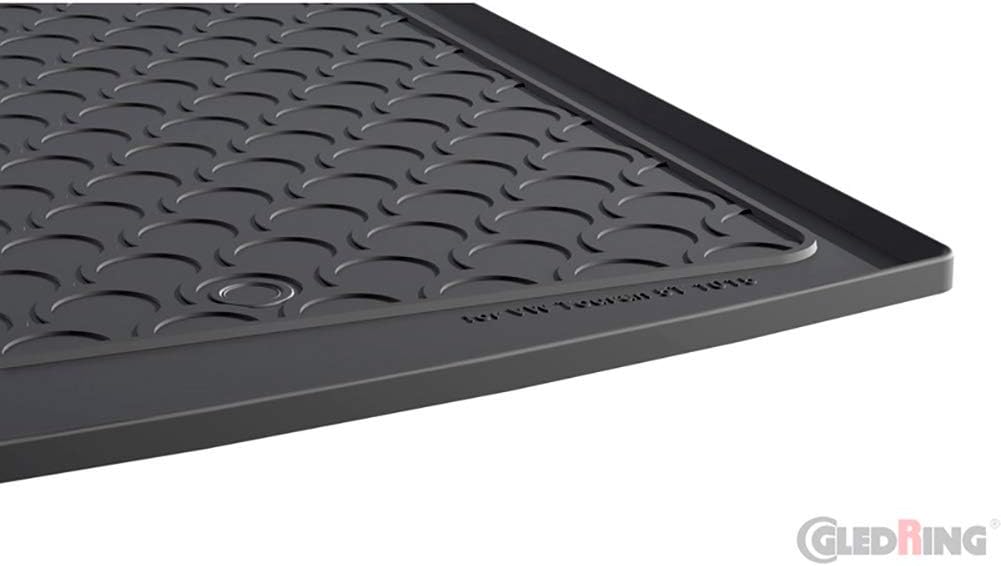 Rubbasol (Gummi) Kofferraumwanne kompatibel mit Volkswagen Touran 5T 2015- (Höhe Ladeboden) Kofferra