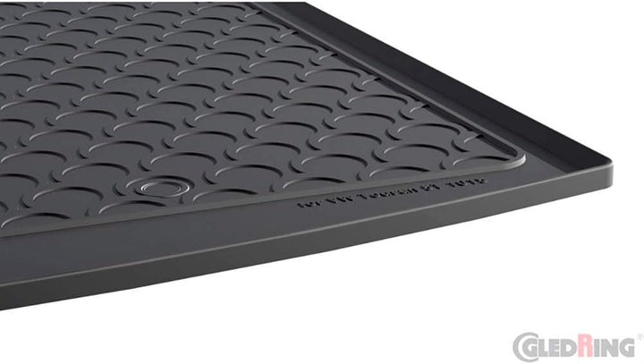 Rubbasol (Gummi) Kofferraumwanne kompatibel mit Volkswagen Touran 5T 2015- (Höhe Ladeboden) Kofferra