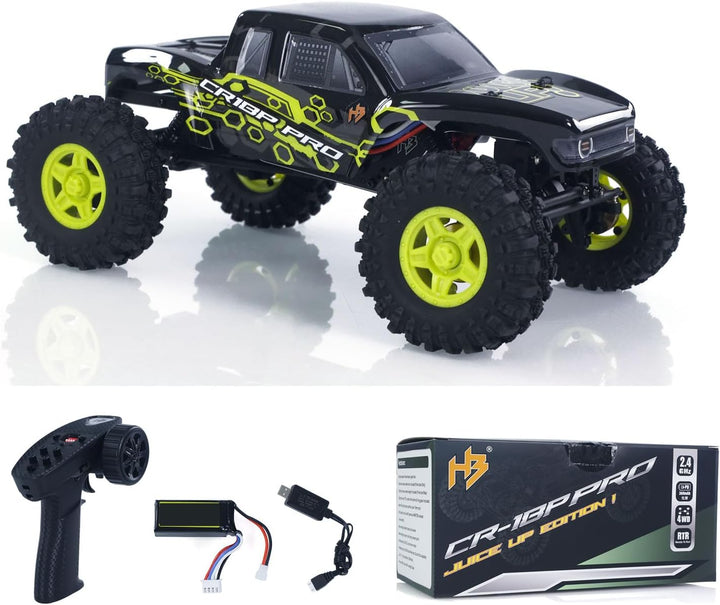 1:18 RC Crawler CR18P PRO Juice Up 4WD Drahtlose Steuerung Rock Crawler Auto RTR Fahrzeug Hobbywing