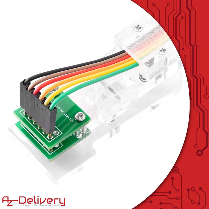 AZDelivery 3 x 6 Pin Programmer Electrical Tool I2C OLED Modul Modul Test Tool PCB Test Fixture 1 *
