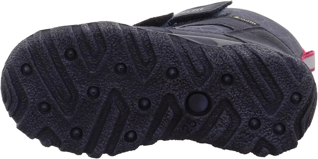 Superfit Mädchen Husky Warm Gefütterte Gore-tex Schneestiefel 26 EU Weit Blau Pink 8020, 26 EU Weit