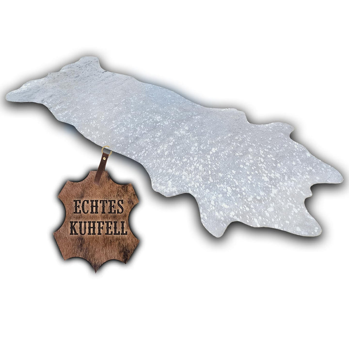 unendlich schoen - Echter Kuhfell Teppich klein, Made in Germany, geruchsneutral, Rinderfell ideal f