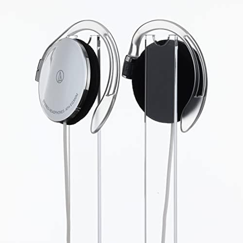 Audio Technica ATH-EQ300M SV Silver | Ear-Fit Headphones (Japan Import) silber, silber