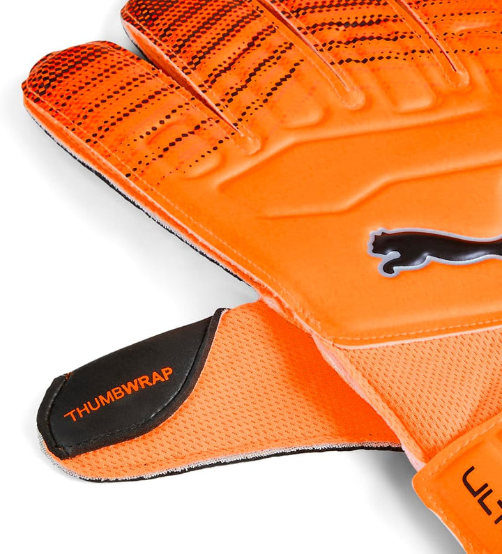 PUMA Ultra Play Rc Torwarthandschuhe 10 UK Heat Fire-Glowing Red-PUMA Black, 10 UK Heat Fire-Glowing