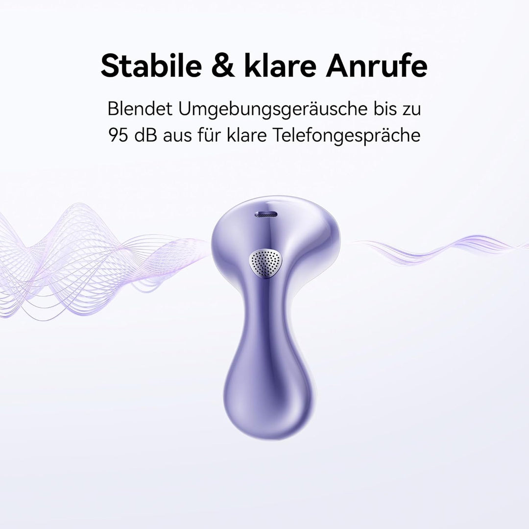 HUAWEI FreeBuds 6 kabellose Kopfhörer, Dual-Treiber True Sound, Stabile und klare Anrufe, Open-Fit-A