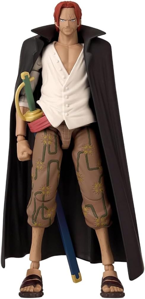 BANDAI - Anime Heroes - One Piece - Figur Shanks 17 cm - 36935, Shanks