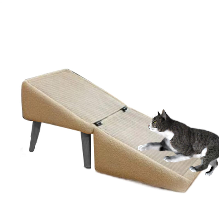 Bed Ramp - Dogs Foldable Dog Stairs Sofa | Footrest Stool Climbing Ramp Multifunctional Footrest Sto