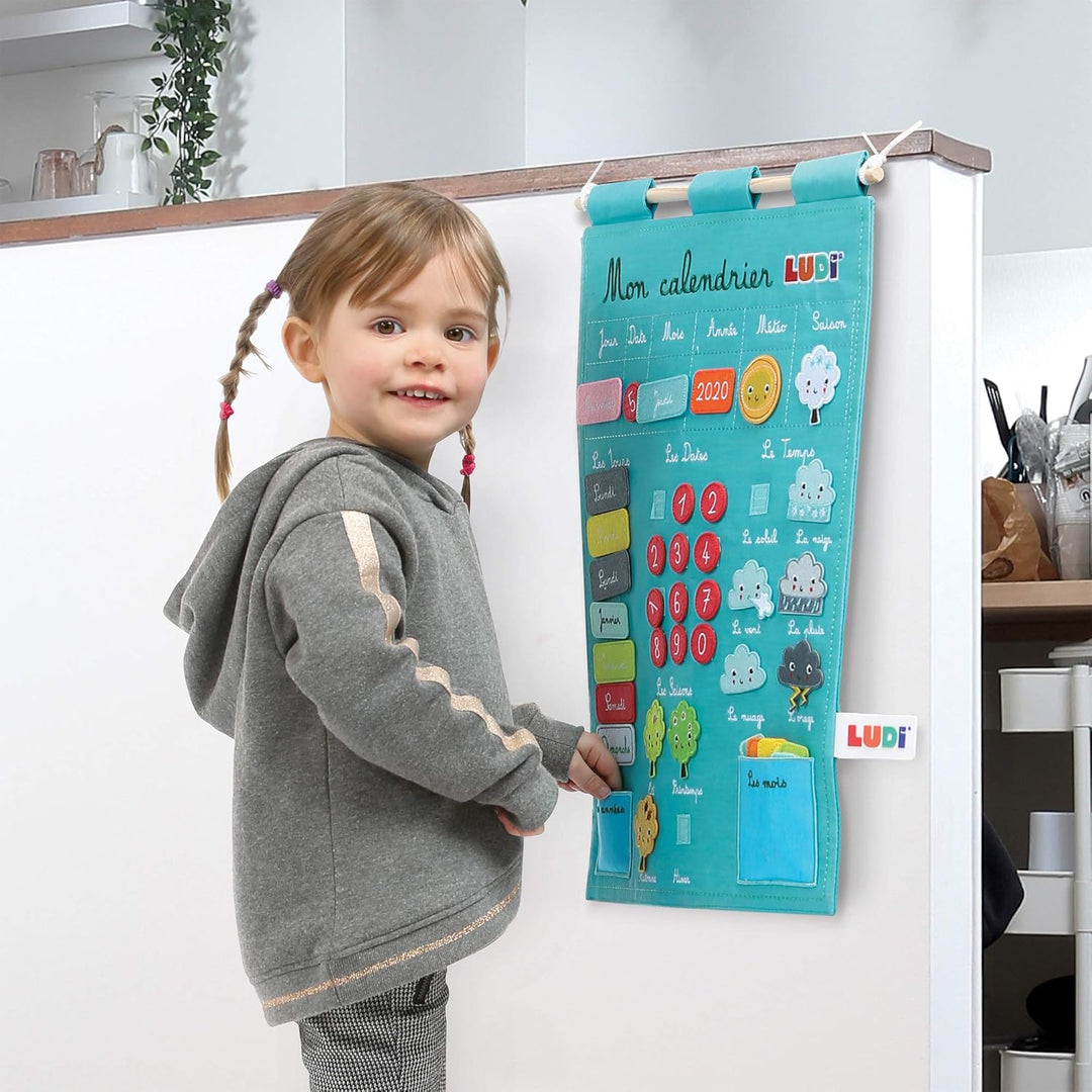 Ludi - Basic Kalender Blau, Blau