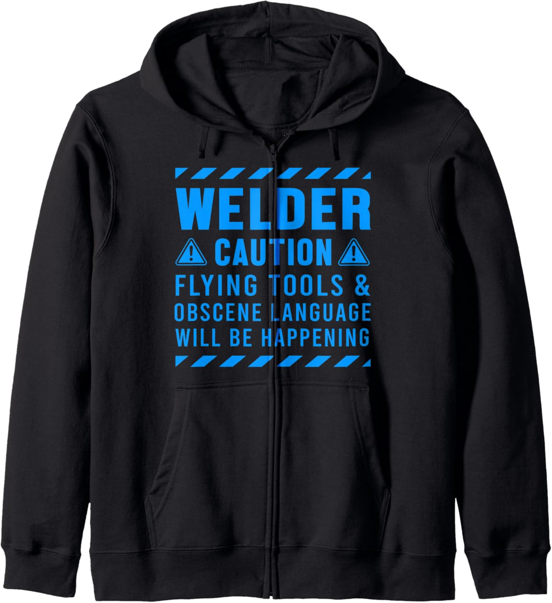 Handwerk Schweisser Schweissen Schweissfachingenieur Arbeiter Kapuzenjacke