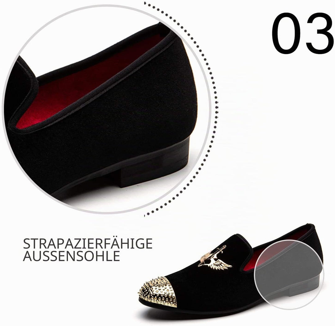 JITAI Herren leichte Schuhe Kunstleder Slipper für Männer und Mode Mokassins Herren Freizeitschuhe 4