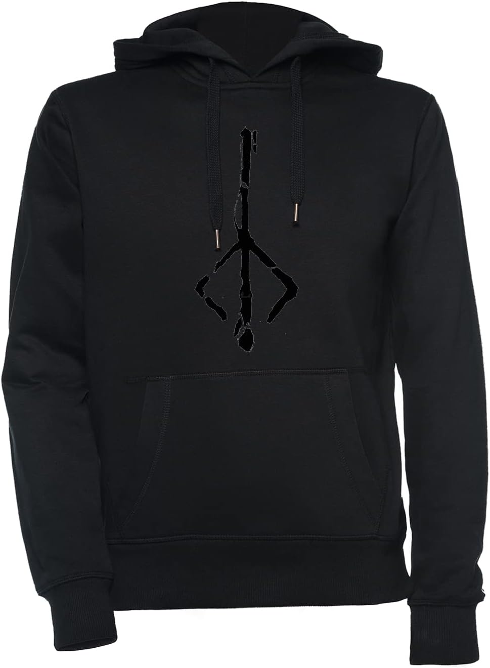 Luxogo Jäger Mark Bloodborne Unisex Schwarz Kapuzenpullover Herren Damen Unisex Black Hoodie Men's W
