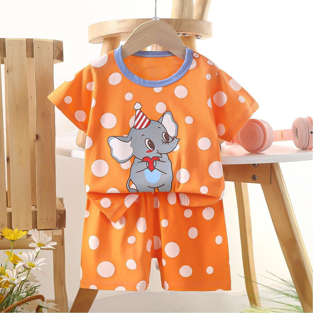 Baby Mädchen 3er Set Kurzarm Shorts T-Shirts Halbarm,6er Pack （Mit/Ohne Schulterschnalle） 6-18 Monat