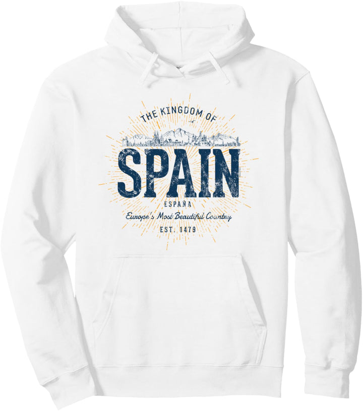 Spain Retro Stil Vintage Spanien Pullover Hoodie