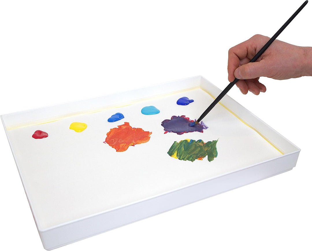 MASTERSON ART PRODUCTS MAS105.1 Palette Seal Acrylfolie Nachfüllpackung für 100 Weiss, Weiss