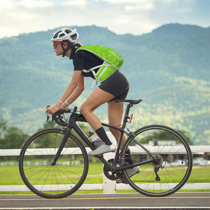 ONTYZZ Fahrradrucksack Damen Männer Kleiner Sportrucksack Wanderrucksack Ultraleicht Rucksack Radfah