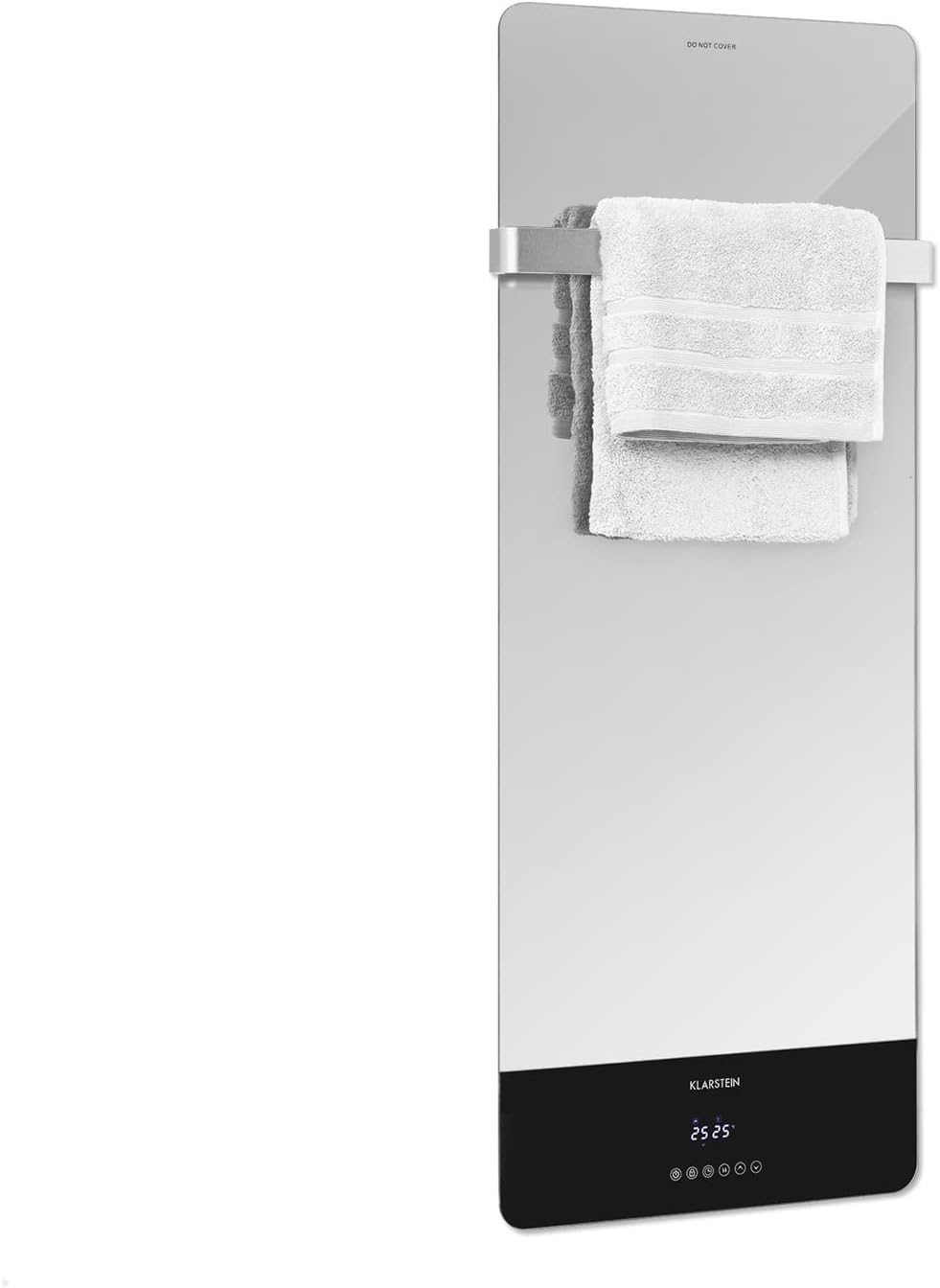 Klarstein Hot Spot Infrarotheizung, Infrarotheizung mit Thermostat, Heizung mit Erkennung Offener Fe