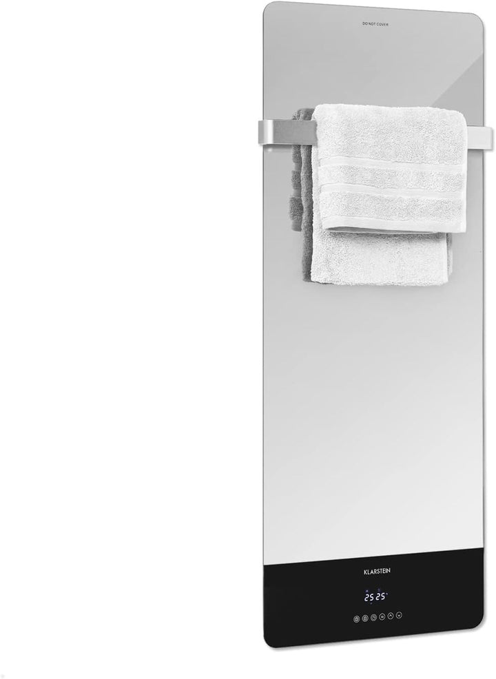 Klarstein Hot Spot Infrarotheizung, Infrarotheizung mit Thermostat, Heizung mit Erkennung Offener Fe