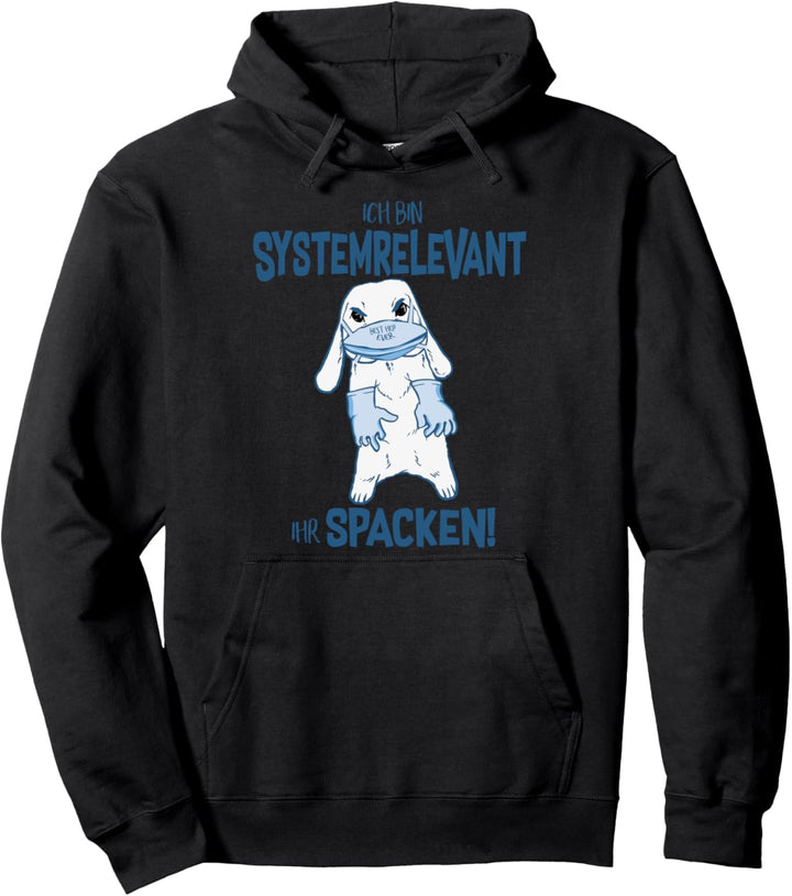 Ich bin systemrelevant soziale Berufe Heilerziehungspfleger Pullover Hoodie